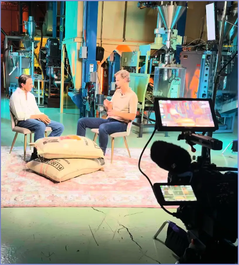 Off Site Podcast Filming